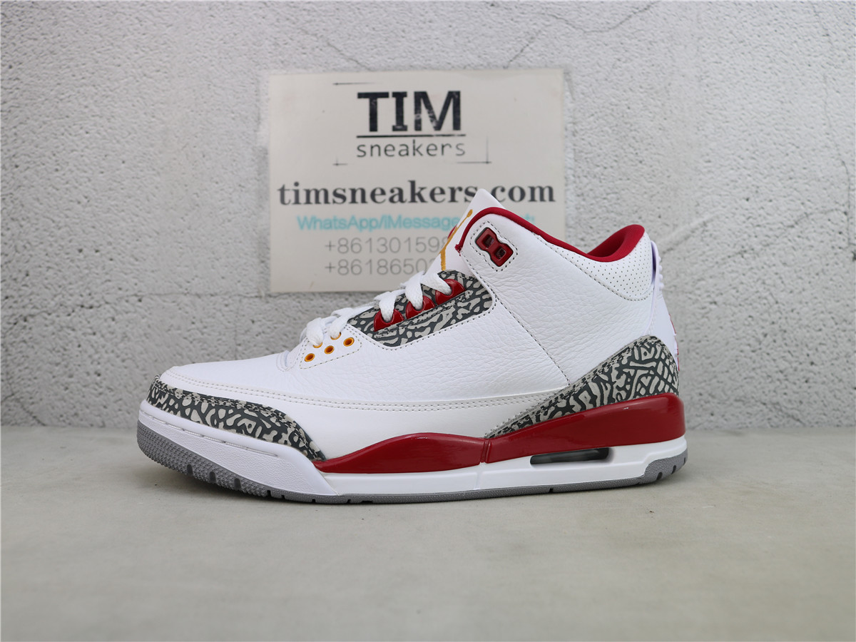 Air Jordan 3 Retro Cardinal Red CT8532-126